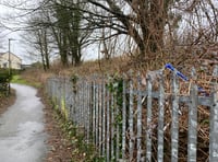 Trolley ‘fly tipping’ at Pembroke Dock