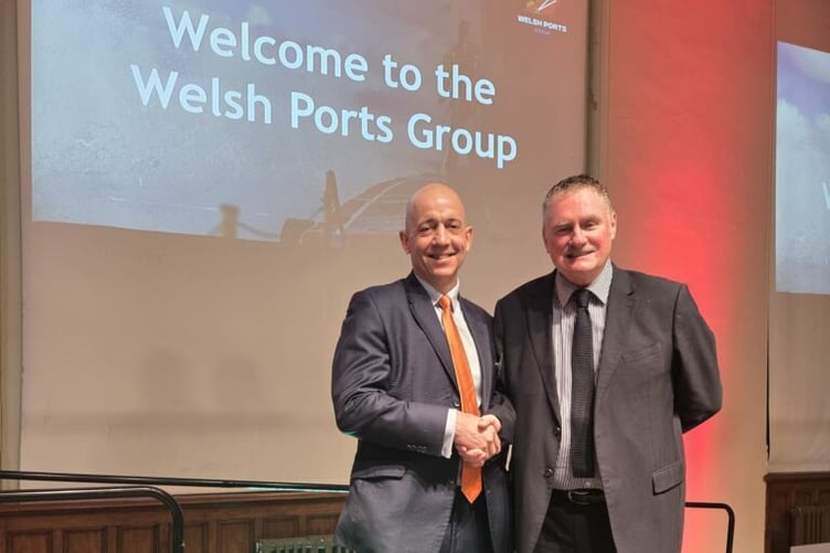 Port of Milford Haven CEO Tom Sawyer is welcomed as Chair of the Welsh Ports Group