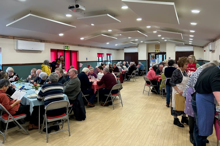 Annual Soup & Pudding Lunch, Manorbier Newton Fundraisers, Lamphey Village Hall