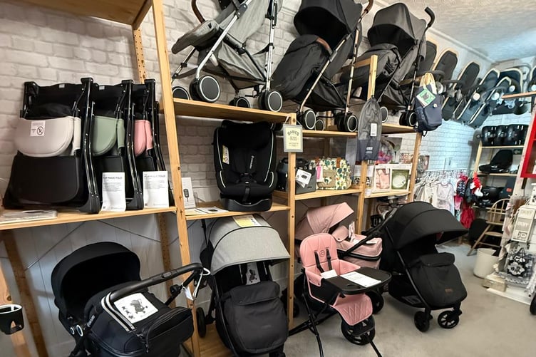 Baby Mania, Whitland - stock