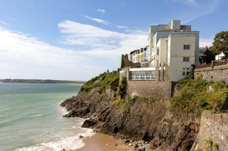 The cherished hotel, built within the ancient town walls with breathtaking views of South Beach, and looking out to Caldey Island has offered an unbeatable hotel location in the seaside town for over 120 years. 