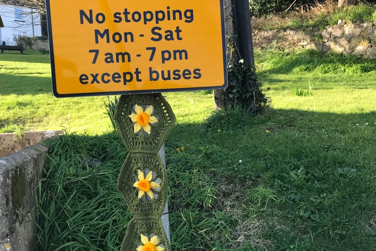 There’s certainly no stopping the Penally Yarn Bombers!