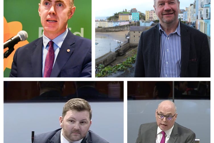 Labour have criticised Welsh Conservative Senedd Members Sam Kurtz and Paul Davies, along with Plaid Cymru’s Cefin Campbell and Adam Price who voted against £26 billion of support for communities, services and businesses across West Wales.