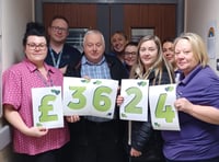 Christmas tractor run benefits children’s ward