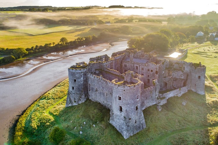 Carew Castle and Tidal Mill is among the finalists at The National Tourism Awards for Wales being staged by the Welsh Government to showcase the best of the best in the industry