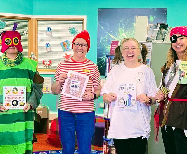 Saundersfoot Library celebrates World Book Day