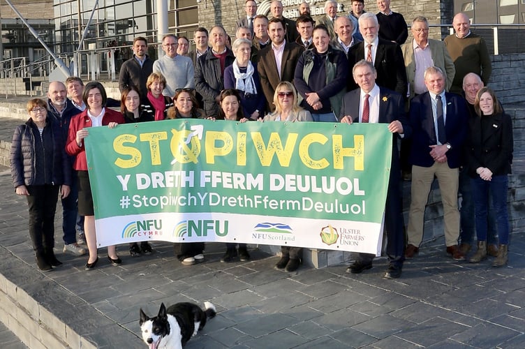 NFU Cymru members hear inheritance tax debate in the Senedd