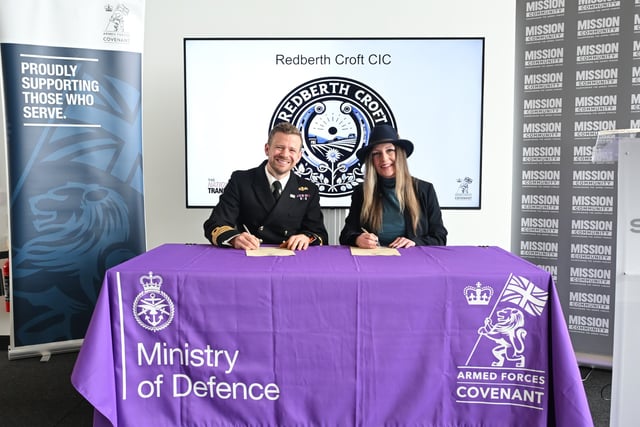 Redberth Croft CIC commits to Armed Forces Covenant