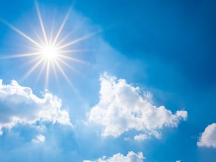 Sunny spells today and tomorrow with gentle breezes