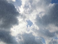 Patchy rain today partly cloudy tomorrow