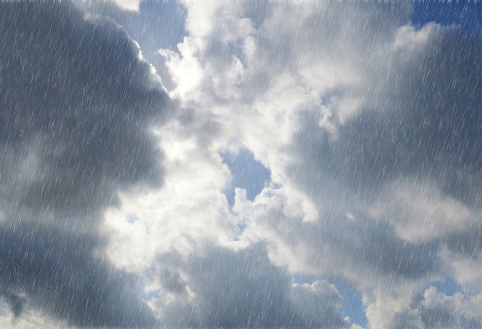 Rain likely today and moderate showers tomorrow