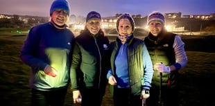 Tenby golfers take a shot in the dark