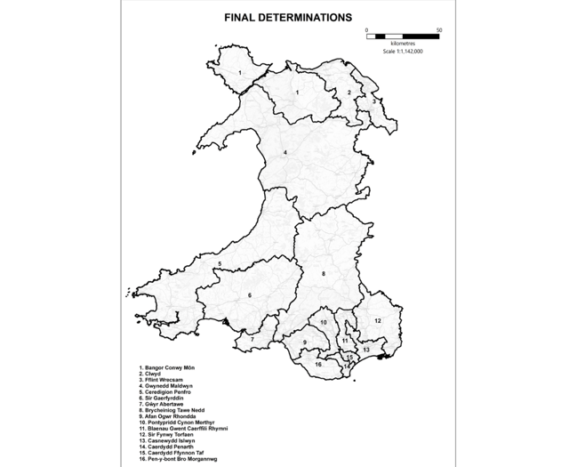 New Senedd 'super constituencies' confirmed