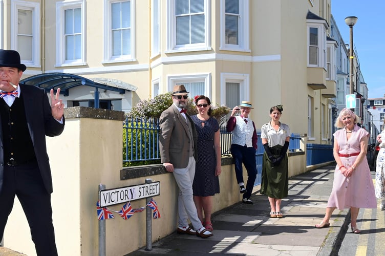 VE Day Tenby