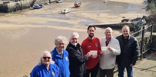 Tenby's Adam receives fundraising boost