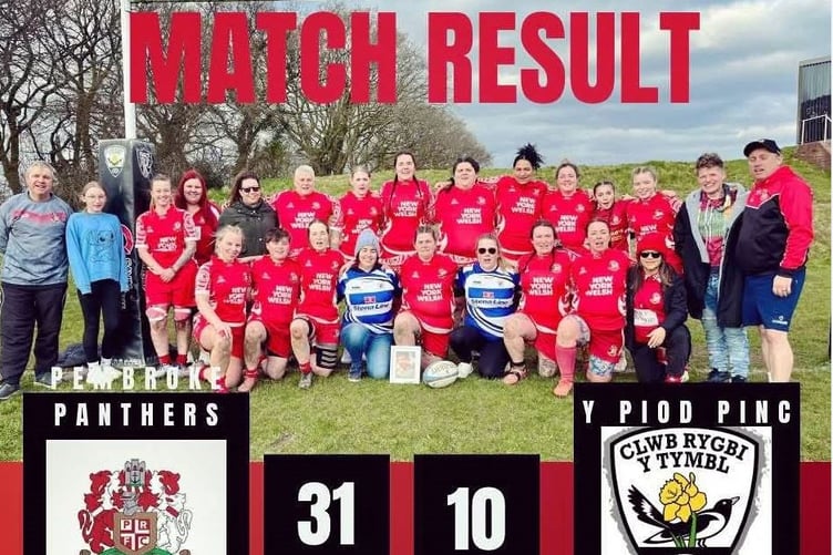 The Panthers beat Piod Pinc 31-10