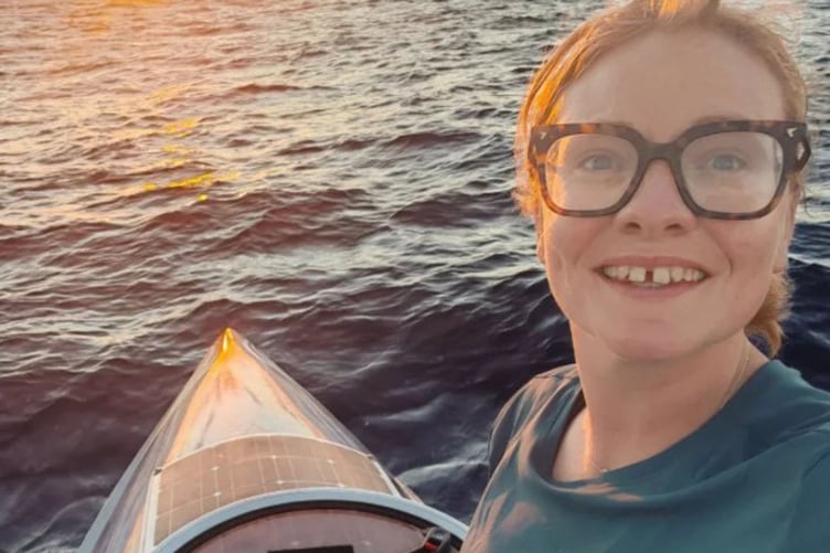 Sophie at sea