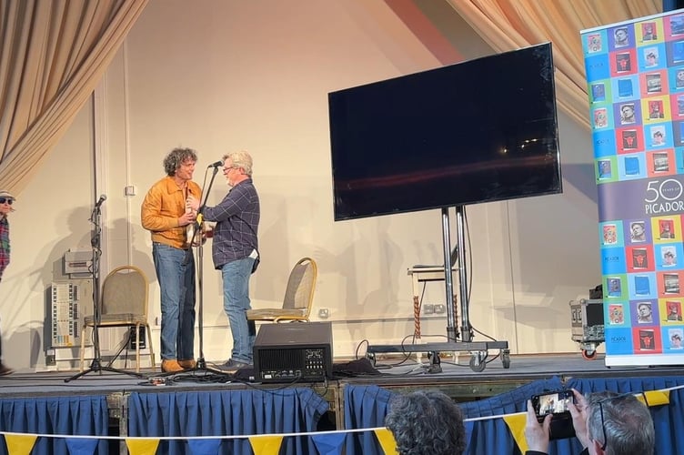 ‘Street-Level Superstar: A Year With Lawrence’ - a compelling biography by Will Hodgkinson, has won the prestigious Penderyn Music Book Prize at the Laugharne Weekend - bringing Lawrence’s extraordinary life and career into the limelight.