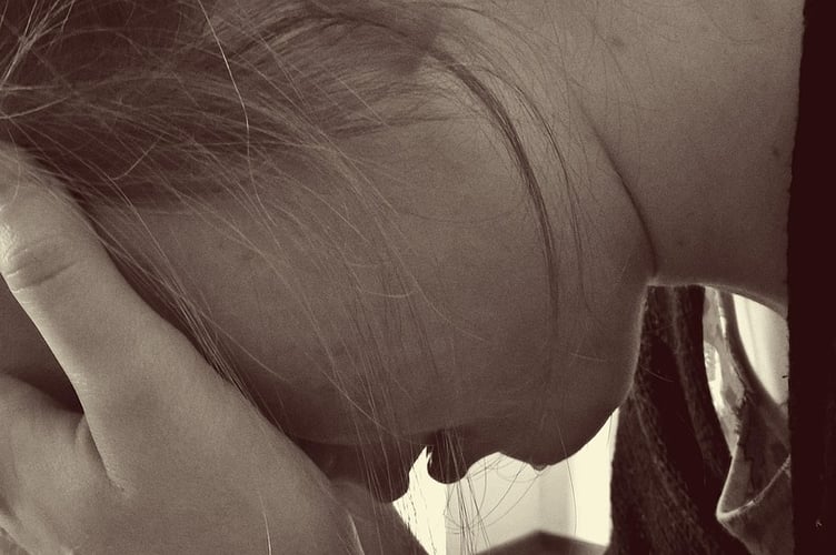 sad woman