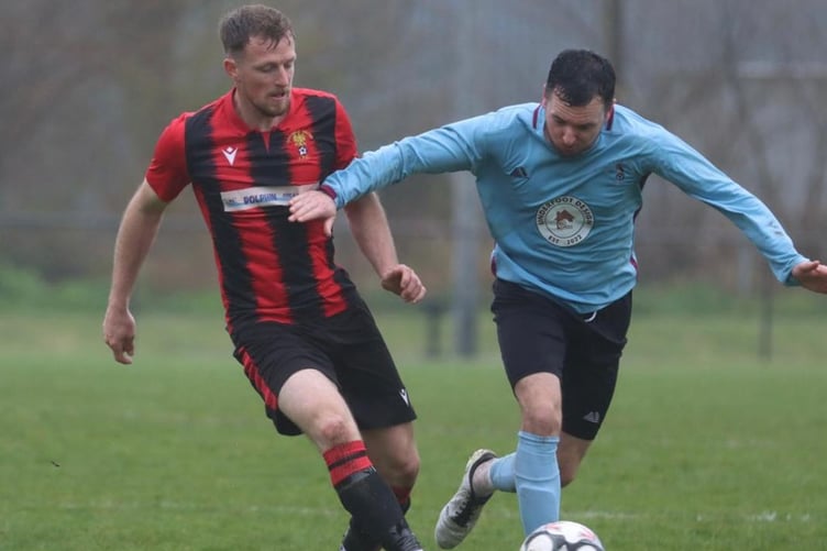Goodwick clinched the division one title with a 2-0 win against Pennar Robins (Photo: MW10 Sports Photography)