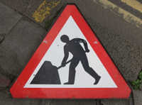 Work to enable a new footpath for Saundersfoot
