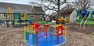 New Hedges Village Hall accessible park nearing completion