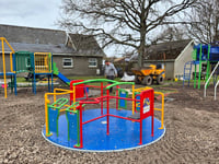 New Hedges Village Hall accessible park nearing completion