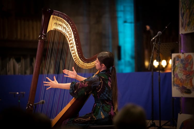 Pendine young musician of Wales 2024; Heledd Wynn Newton. Picture Mandy Jones
