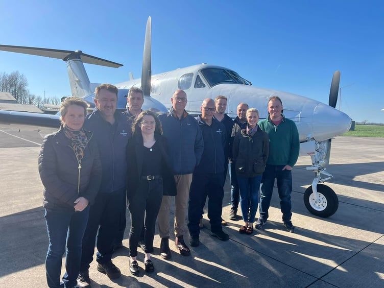 Haverfordwest Airport Limited has taken over the lease of Haverfordwest’s Withybush airport from Pembrokeshire County Council. Picture: Haverfordwest Airport Limited/social media.