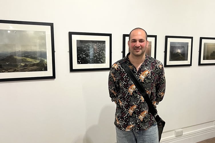 Mohamed Hassan is showcasing his photographic works in Tenby for the first time in the Museum’s Wilfred Harrison Gallery.