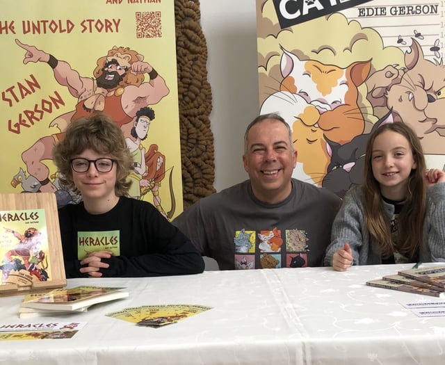 Haverfordwest twins publish their first novels