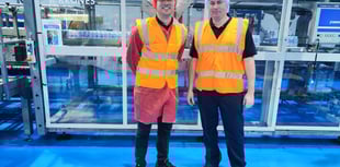 Pembrokesire MP visits Nestlé bottling site in Narberth