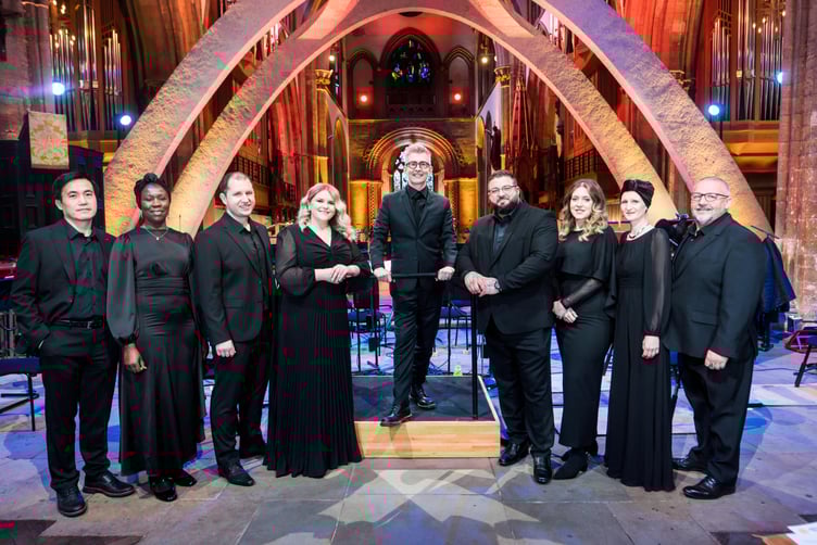 Group shot_performance_with Gareth Malone