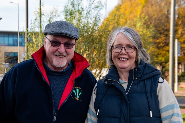 For Sally and Clayton, friends of 40 years, fun turned to fright when she stepped onto soft sand and became stuck. 