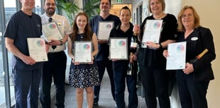 Haverfordwest opticians celebrate 100 years of long service