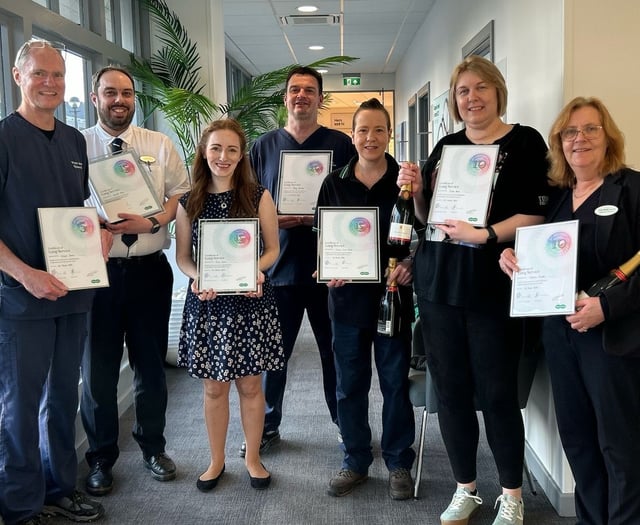 Haverfordwest opticians celebrate 100 years of long service