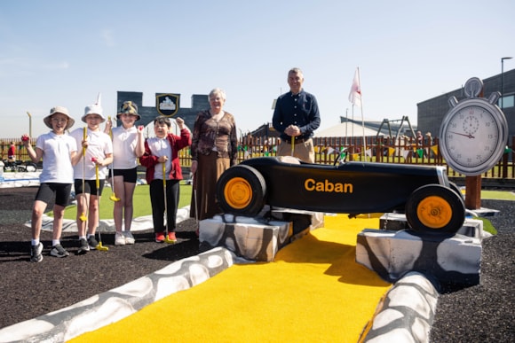 Brand-new 12-hole crazy golf course launched in Pendine