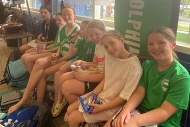 The youngsters enjoyed a successful meet