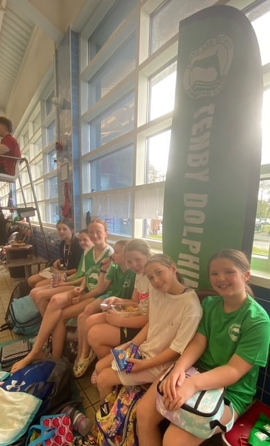 The youngsters enjoyed a successful meet