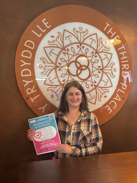 Naomi Joseph, leader of Milford Haven church The Third Place, who is hosting the Activities & Information Day at the venue.