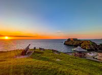 Slideshow: Scenes of Easter sunrise in Tenby 