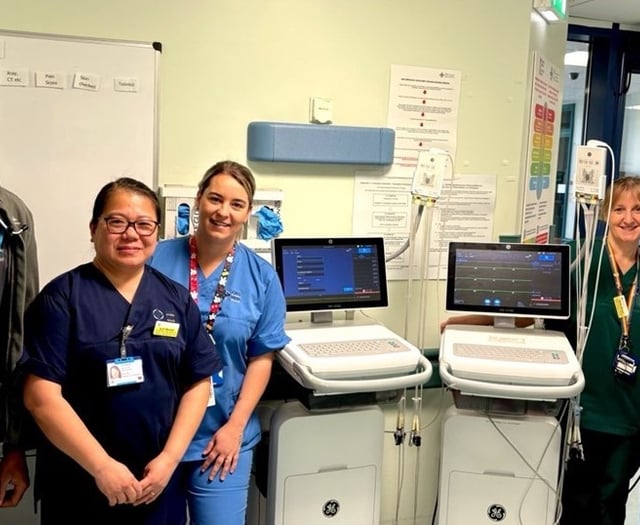 Donations fund ECG machines worth £14,000 for Withybush