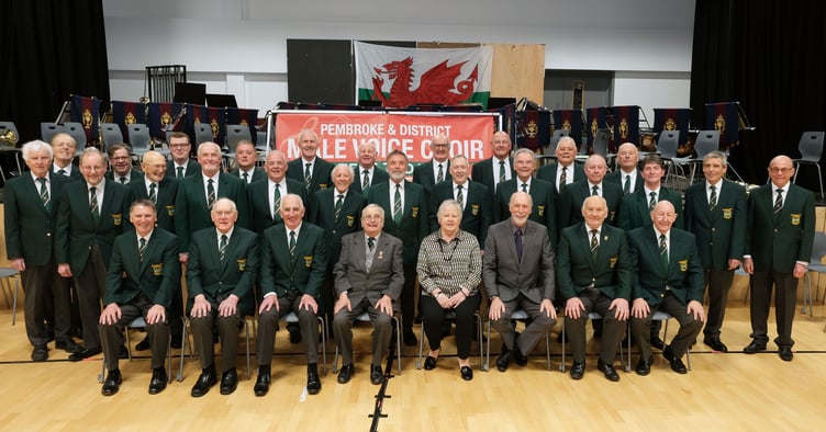 Pembroke and District Male Voice Choir has been an ever present part of the musical and social scene in Pembrokeshire for over 72 years.