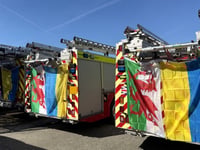 Fire Service helps deliver vital firefighting equipment to Ukraine