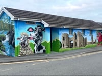 Creative murals show Carmarthenshire’s history and culture