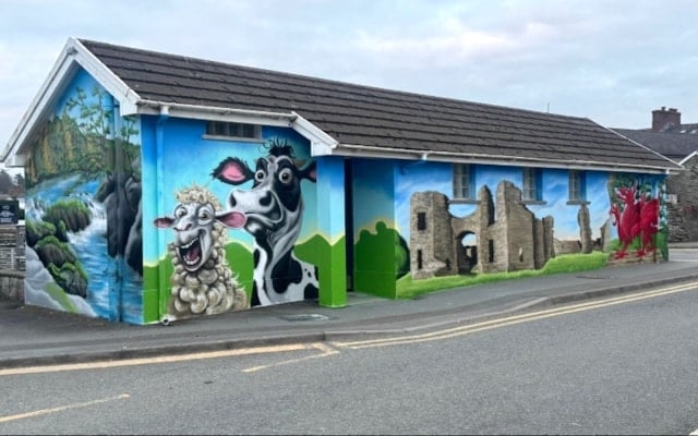 Creative murals show Carmarthenshire’s history and culture