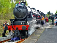 Photo reel: Legendary steam locomotive visits Pembrokeshire