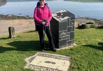 Alison Jones’ Pembrokeshire coast walk raises over £1k for Guide Dogs