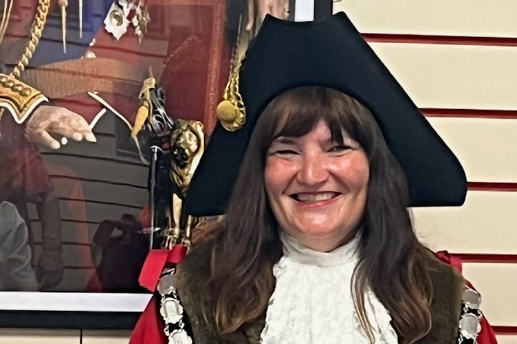 Cllr Michele Wiggins, Mayor of Pembroke Dock