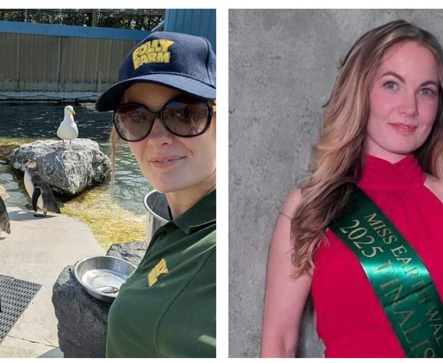 Pembrokeshire penguin keeper competes for 'Miss Earth Wales'